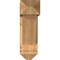 Ekena Millwork Traditional Arts and Crafts Smooth Bracket w/ Offset Brace, Western Red Cedar, 7 1/2"W x 24"D x 24"H BKT0806X24X24TRA03SWR - alternate 2